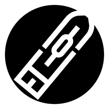 Hyperlink data connection interface button icon vector