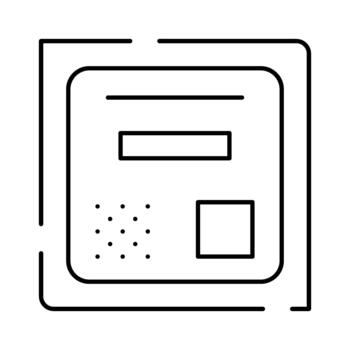 Computer processor chip microchip electronic component concept vector