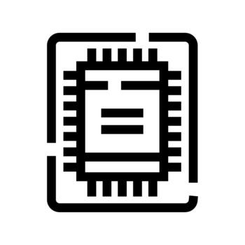 Integrated circuit computing processor microchip digital technology vector