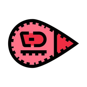 Location pointer compass graphic interface sign vector