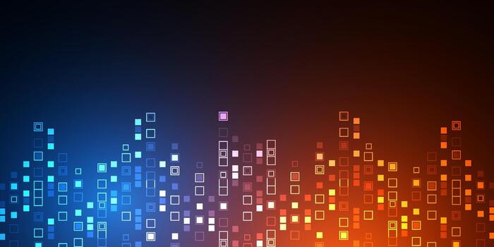 Technological background. Digital technology speed connect. Processor. vector