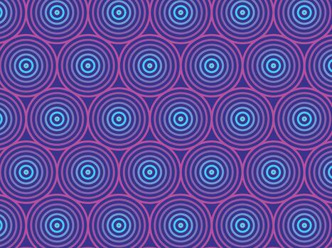 Abstract gradient circle geometric background pattern vector