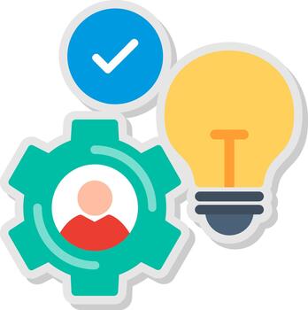 Framework Flat Shadow Design vector