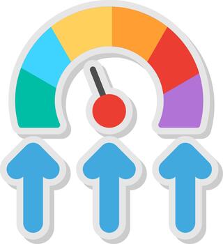 potencial plano sombra diseño vector