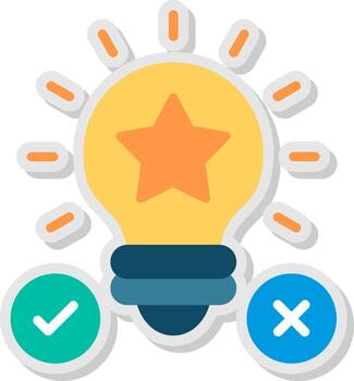 Testing Flat Shadow Design vector