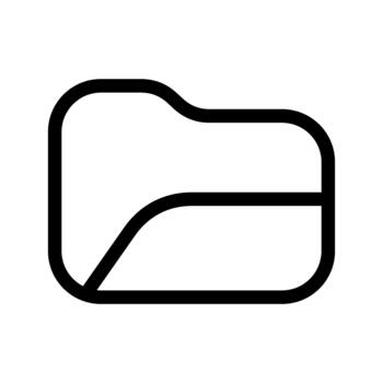 carpeta directorio carpeta icono vector