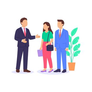 Interview Management, coordinating candidate interviews efficiently vector