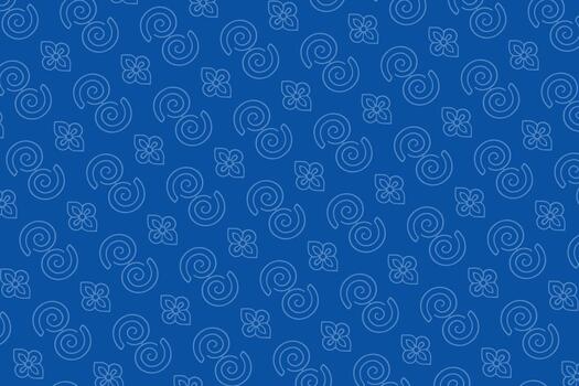 abstract batik shape pattern background vector