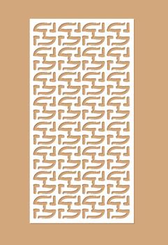decorativo enrejado panel modelo vector