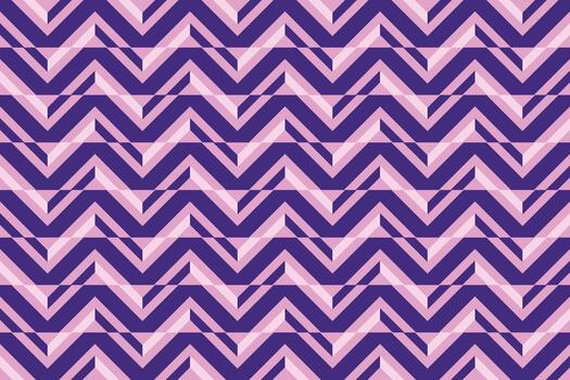 A purple zigzag pattern vector