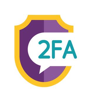 proteger proteger 2fa dos factor autenticación seguridad sistema vector