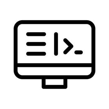 Web Programming coding development website software icon vector