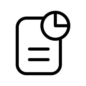 Data information analytics digital database icon vector