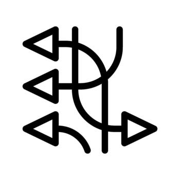 Arrows direction navigation pointer icon vector