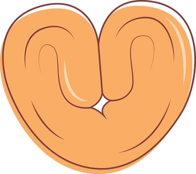 Hand Drawn Bread. vector