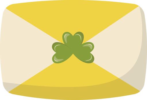 St. Patrick's Envelope vector