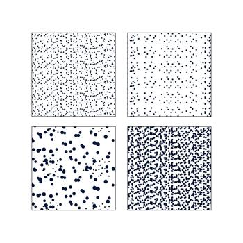 Visualizing Different Spatial Point Texture Patterns, Abstract Dot Distribution Background vector