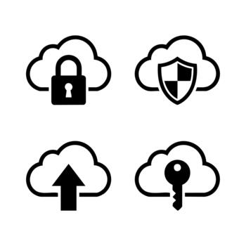 Secure cloud storage vector