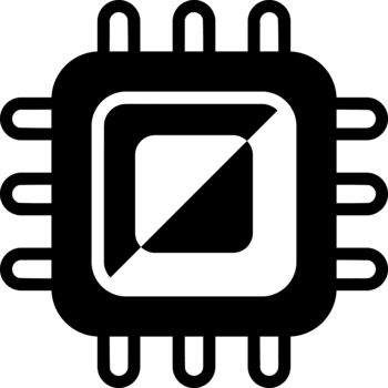 nero patata fritta intelligenza processore processore png