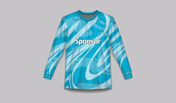 Dynamic Abstract Pattern Performance Jersey vector