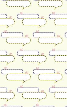 Simple bubble pattern rounded seamless vertical background vector