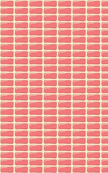 Brick red rectangle pattern vertical background vector