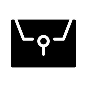 letter note write frame message Icon vector