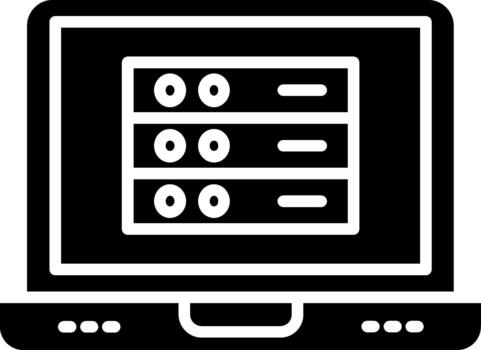 Server Hosting Platform web server vector