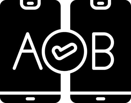 Ab Testing Experiment Split Testing vector