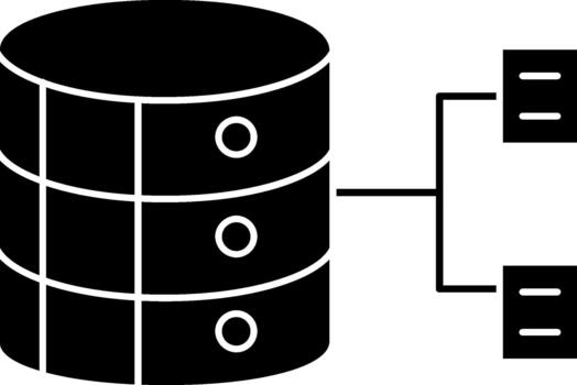 Database Information System Data Platform vector