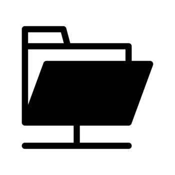 folder document information Icon vector