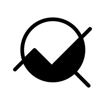 analytics device code Icon vector