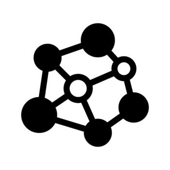 algoritmo matemático número gráfico icono vector