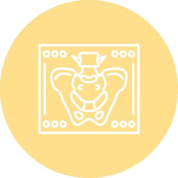 X rayo creativo negrita usuario interfaz elemento vector