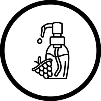 frambuesa semilla petróleo único web interfaz diseño vector