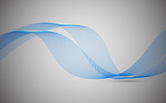 Wavy lines background. vector