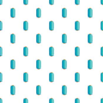 azul hilo carretes creando sin costura de coser modelo vector