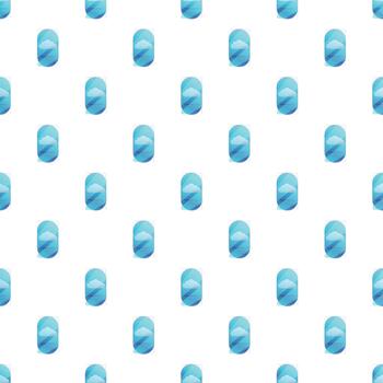 Mobile phones displaying clouds creating data pattern vector