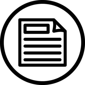 Document Professional Flat Layout vector