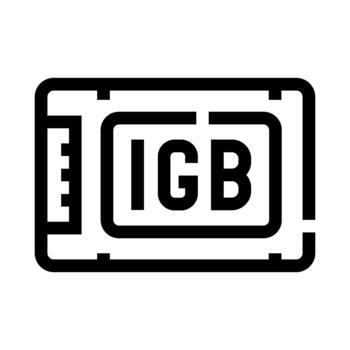 Ssd solid state drive data memory storage vector