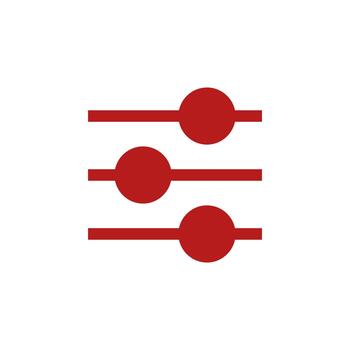 Prime Optimization Core solid icon for hardware tuning vector