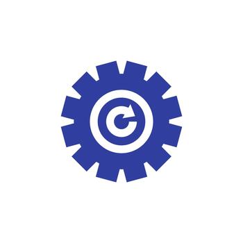 Bold Performance Catalyst solid icon for advanced utilities vector