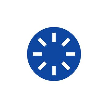 Integrated Reboot Module solid icon for modern interfaces vector