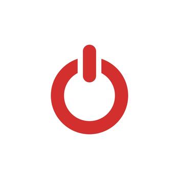 Primary Fuel Controller solid icon for interactive devices vector