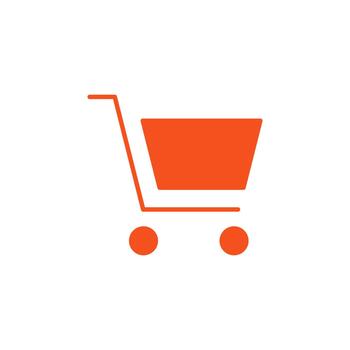 Primary retail driver solid icon for interactive stores vector