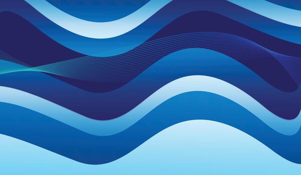 Wave background gradient design vector