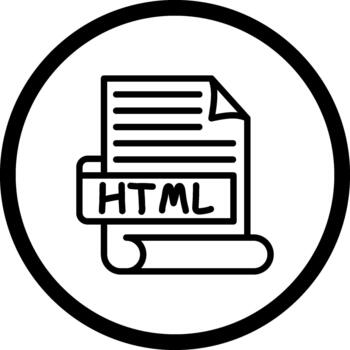 HTML Bold Flat Web Design vector