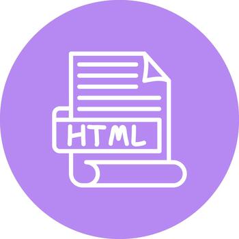 HTML Creative Bold User Interface Element vector