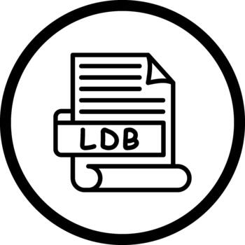 LDB Creative Flat Graphic Object vector