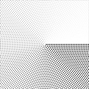 trama de semitonos punto modelo antecedentes con degradado efecto vector